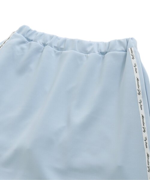 algy（アルジー）の「【上下セット】ハーフジップT&スカパンセットアップ（セットアップ・キッズ・アイボリー/サックスブルー・MEDIUM/XX-SMALL/X-SMALL/SMALL）」の7枚目の写真