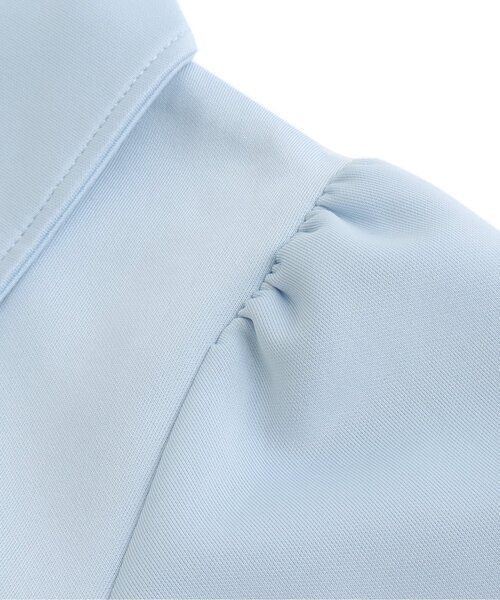 algy（アルジー）の「【上下セット】ハーフジップT&スカパンセットアップ（セットアップ・キッズ・アイボリー/サックスブルー・MEDIUM/XX-SMALL/X-SMALL/SMALL）」の18枚目の写真