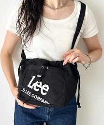 Lee | Lee/リー BIG　ナナメプリント　ドローストリング　2WAY　巾着　ショルダー(ショルダーバッグ)