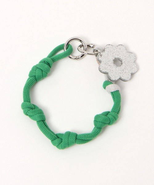 niko and...（ニコアンド）の「コードフラワーハンドストラップ（スマホグッズ・レディース・オレンジ/グリーン/ライトブルー/ブラック/ラベンダー/シャーベット/セージグリーン・0）」の9枚目の写真