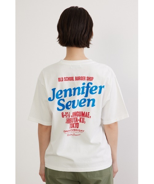 RODEO CROWNS WIDE BOWL（ロデオクラウンズワイドボウル）の「(JS)OSBS Tシャツ（Tシャツ/カットソー・レディース・ブラウン/ピンク/ブルー/オフホワイト・MEDIUM/LARGE）」の11枚目の写真