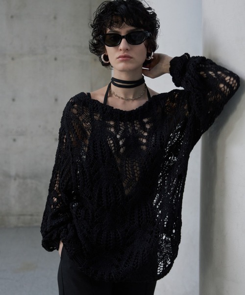 CODE A | holy 2way knit