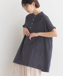OMNES | コットンドビータックフレンチスリーブブラウス(シャツ/ブラウス)