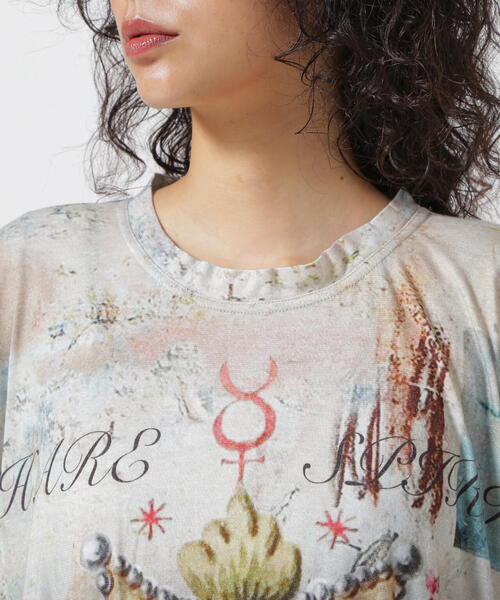 SHARE SPIRIT（シェアースピリット）の「SHARE SPIRIT/シェアースピリット/Namasute Crown Big-TEE（Tシャツ/カットソー・レディース・その他24・F）」の6枚目の写真