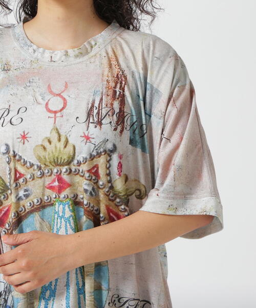 SHARE SPIRIT（シェアースピリット）の「SHARE SPIRIT/シェアースピリット/Namasute Crown Big-TEE（Tシャツ/カットソー・レディース・その他24・F）」の7枚目の写真