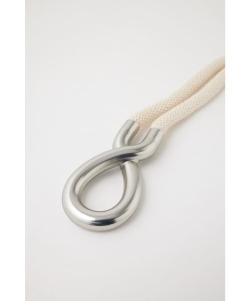 MOUSSY(マウジー)の「BUCKLE ROPE ベルト(ベルト・レディース・アイボリー・FREE)」の5枚目の写真