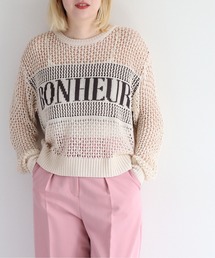 cepo | バックロゴメッシュカーディガン＜２WAY＞(カーディガン/ボレロ)