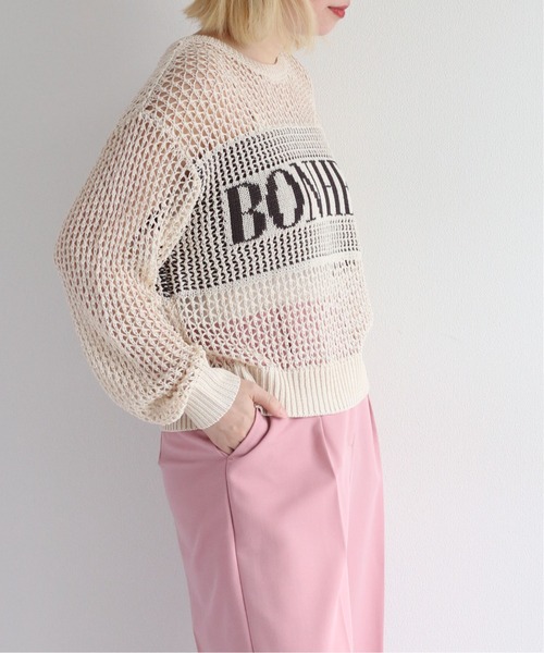 セール】バックロゴメッシュカーディガン＜2WAY＞（カーディガン