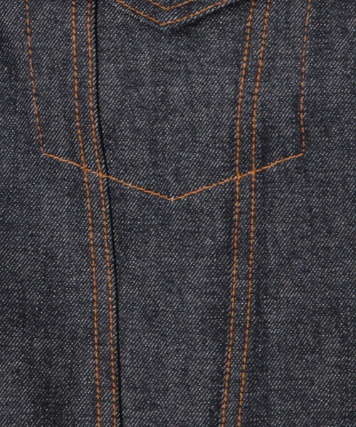 EDITION（エディション）の「ヴィンテージデニム オーバーサイズドジャケット（デニムジャケット・メンズ・ネイビー・S/M）」の13枚目の写真