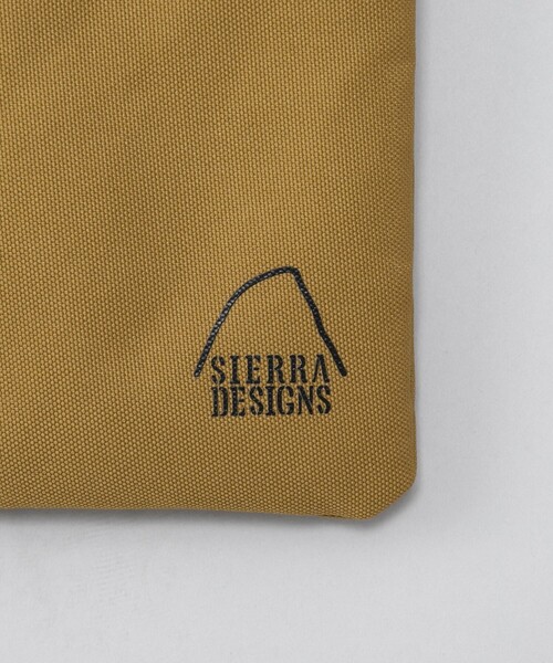 SIERRA DESIGNS(シェラデザイン)の「SIERRA DESIGNS(シエラデザインズ)別注サコッシュ(ショルダーバッグ・メンズ・ブラック/ベージュ・FREE)」の9枚目の写真