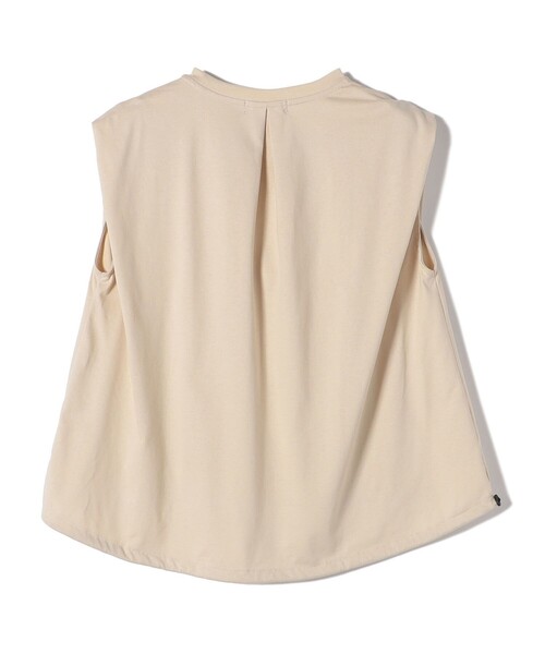 SHIPS Colors(シップス カラーズ)の「SHIPS Colors:〈洗濯機可能〉ドロスト タンクトップ(Tシャツ/カットソー・レディース・オフホワイト/ナチュラル/カーキ/ブラック/オリーブ・ONE SIZE)」の10枚目の写真