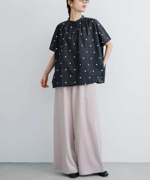 refinedworks(リファインドワークス)の「【refinedworks】 リラクシーな履き心地!スラブイージーパンツ(その他パンツ・レディース・グレー/オリーブ/ベージュ・FREE)」の19枚目の写真