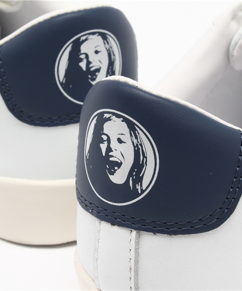 HYSTERIC GLAMOUR(ヒステリックグラマー)の「MAKE ME SMILE ローカットスニーカー(スニーカー・メンズ・ホワイト/レッド/グリーン/ネイビー/ブラック・27.5cm/25.5cm/26.5cm)」の6枚目の写真