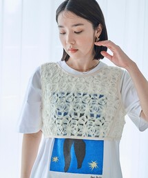 FREAK’S STORE/フリークスストア The Yarn.  バテンレースベスト