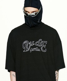 LIBERE リベーレ / RUDE OVER T-SHIRT ロゴ刺繍ビッグシルエットTシャツ / 241213-241214