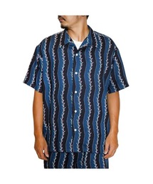 CALEE(�L�����[)��R/P ZIGZAG STRIPE SH(�V���c/�u���E�X)