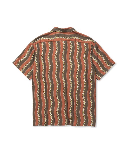 CALEE(キャリー)の「R/P ZIGZAG STRIPE SH(シャツ/ブラウス・メンズ・ネイビー/ブラウン・MEDIUM/LARGE/X-LARGE/SMALL)」の3枚目の写真