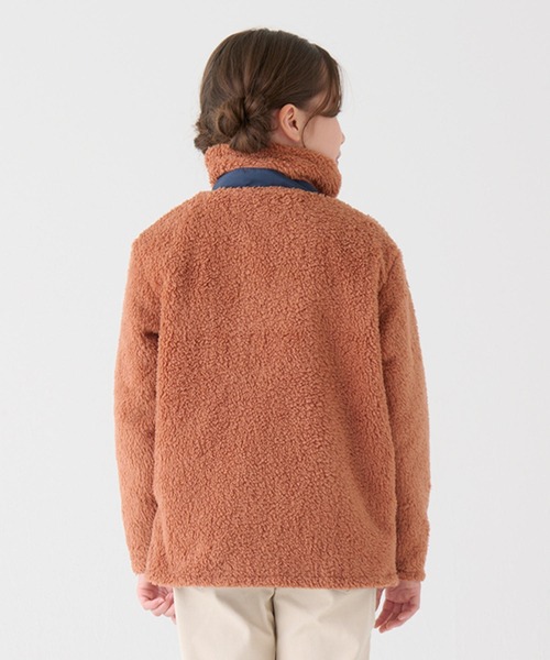 KRIFF MAYER Kid's Collection（クリフメイヤーキッズコレクション）の「【リバーシブル】ひっくりスタンドジャケット（ブルゾン・キッズ・ダークグリーン/グレイッシュベージュ/チャコール/ネイビー・160/150/140/130/120/170）」の16枚目の写真