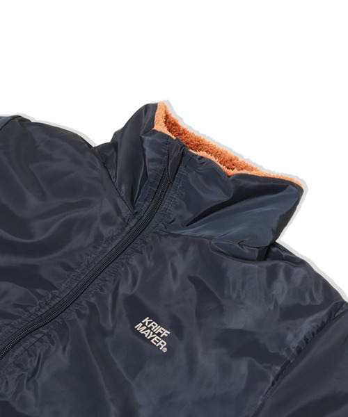 KRIFF MAYER Kid's Collection（クリフメイヤーキッズコレクション）の「【リバーシブル】ひっくりスタンドジャケット（ブルゾン・キッズ・ダークグリーン/グレイッシュベージュ/チャコール/ネイビー・160/150/140/130/120/170）」の20枚目の写真