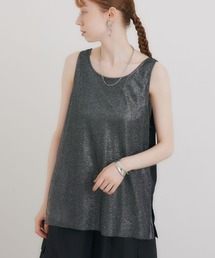 CLOCHE | cloche チュールレイヤードサテンタンク(タンクトップ)