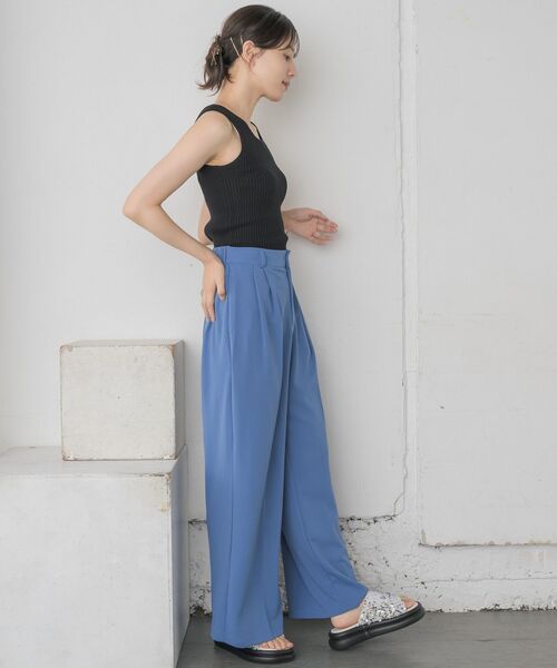 RETRO GIRL（レトロガール）の「バッククロスNTタンク（タンクトップ・レディース・オフホワイト/ブラック系その他3/ブラック/グリーン・FREE）」の16枚目の写真