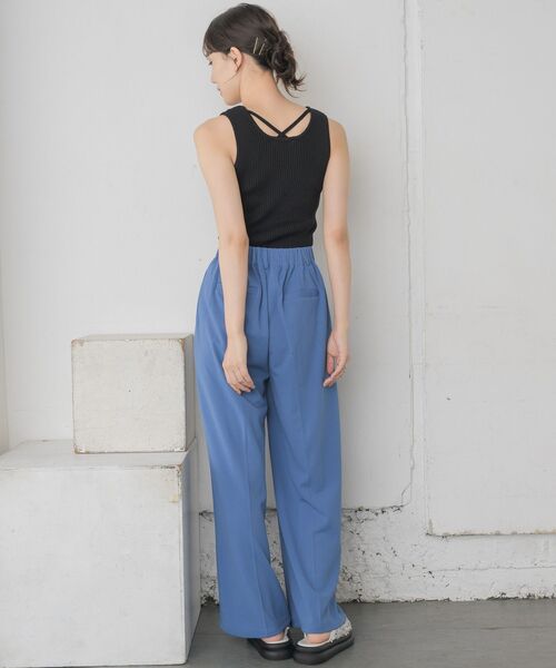 RETRO GIRL（レトロガール）の「バッククロスNTタンク（タンクトップ・レディース・オフホワイト/ブラック系その他3/ブラック/グリーン・FREE）」の18枚目の写真