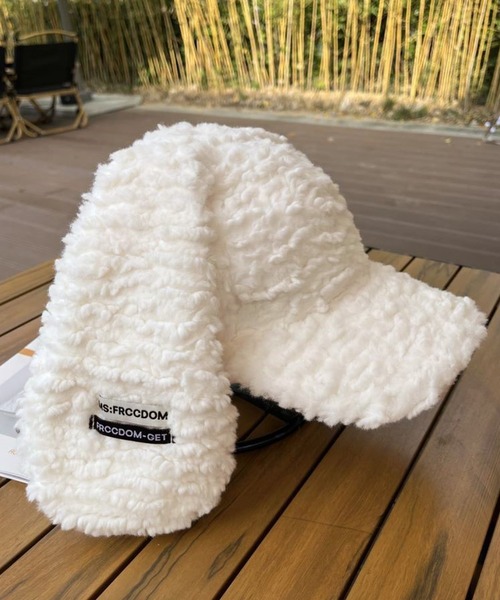 ALTROSE（アルトローズ）の「うさみみ うさ耳 ボア キャップ（キャップ・レディース・ブラック/グレー/ホワイト系その他・FREE）」の8枚目の写真