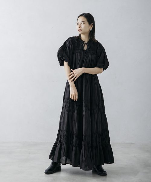 SALE新品タグ付nudevintage ワンピース　ジャーナルスタンダード セール】【nude vintage×JOURNAL STANDARD】カットワーク