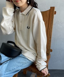 FRED PERRY | [FRED PERRY/フレッドペリー] 別注 ワンポイントロゴ刺繍 ロングスリーブポロシャツ(ポロシャツ)
