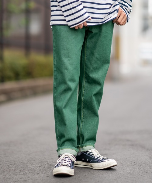 improves(インプローブス)の「レギュラーストレート カラーデニムパンツ(デニムパンツ・メンズ・パープル/グリーン/ブラウン・MEDIUM/LARGE/SMALL)」の9枚目の写真