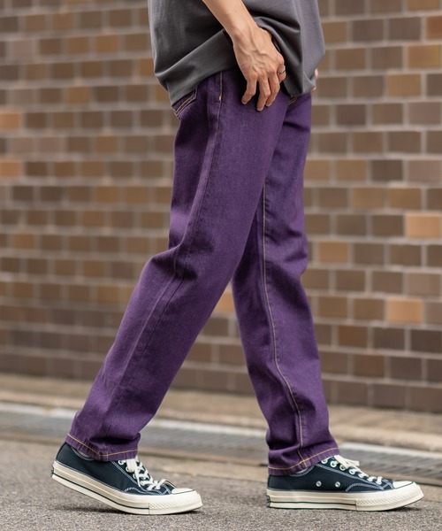 improves(インプローブス)の「レギュラーストレート カラーデニムパンツ(デニムパンツ・メンズ・パープル/グリーン/ブラウン・MEDIUM/LARGE/SMALL)」の14枚目の写真