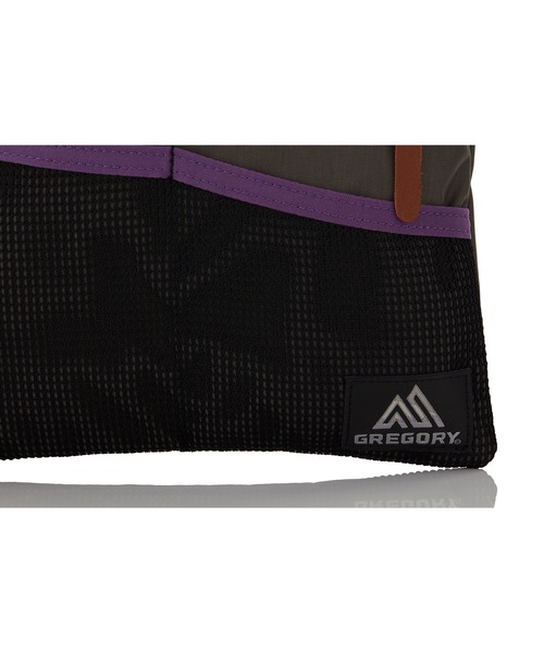 GREGORY（グレゴリー）の「クラシックサコッシュM CLASSIC SACOCHE M グレー/パープル（ショルダーバッグ・メンズ・グレー系その他・ONE SIZE）」の7枚目の写真
