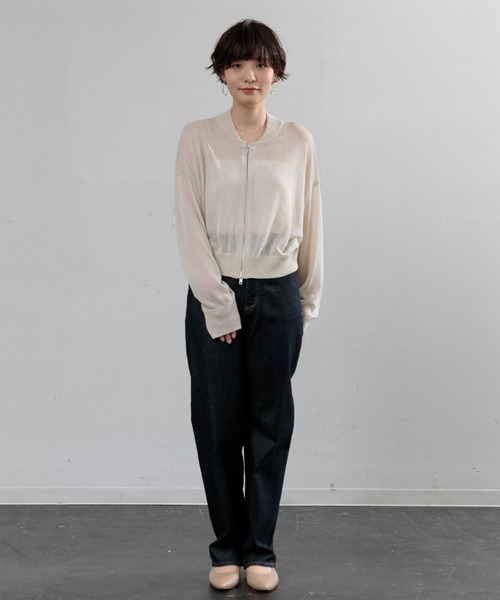 アメリカンラグシー　モヘア　ニット　アメカジ　綺麗め　黒 カーディガン アメリカンラグシー モヘア ニット アメカジ 綺麗め 黒 カーディガン