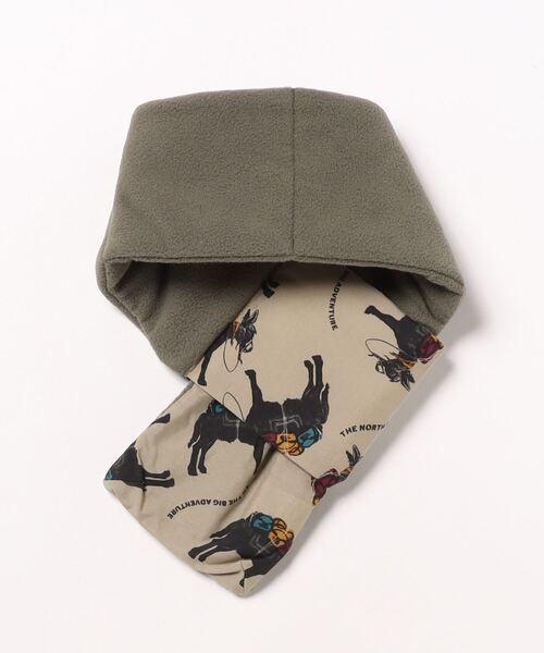 THE NORTH FACE（ザノースフェイス）の「THE NORTH FACE/ザ・ノース・フェイス/B CAMP F MUFFLER/ベビーキャップフリースマフラー/ＡＣＣ/アクセサリー/NNB72411/B CAMP F MUFFLER（マフラー・キッズ・ターコイズブルー/チョコ/モスグリーン・FREE）」の5枚目の写真