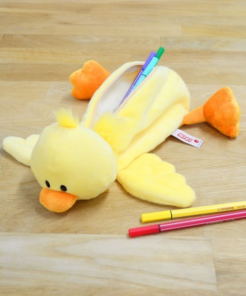 NICI/ヒヨコ フィギュアポーチ 2024（ステーショナリー）｜nici（ニキ