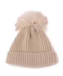 BEAUTY&YOUTH UNITED ARROWS | BY ファーポンポンニットキャップ(ニットキャップ/ビーニー)