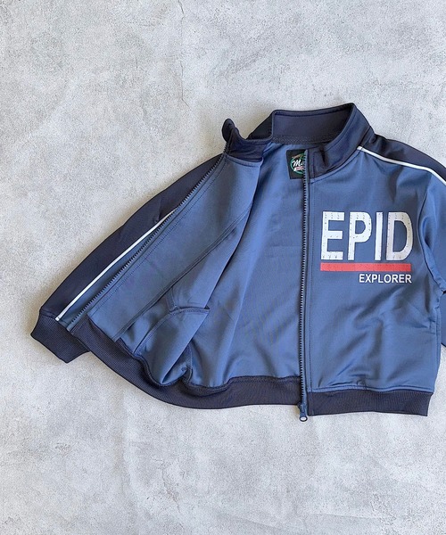 BIG FIELD（ビッグフィールド）の「ジャージトラックジャケット（ジャージ・キッズ・ブルー/パープル/グレー・140/130/150/120/110/100/90）」の11枚目の写真