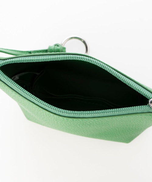 cache cache（カシュ カシュ）の「カシュカシュ cachecache / シボ合皮ミニバゲットバッグ（ショルダーバッグ・レディース・ブラック/シルバー/グリーン/ベージュ系その他・FREE）」の21枚目の写真