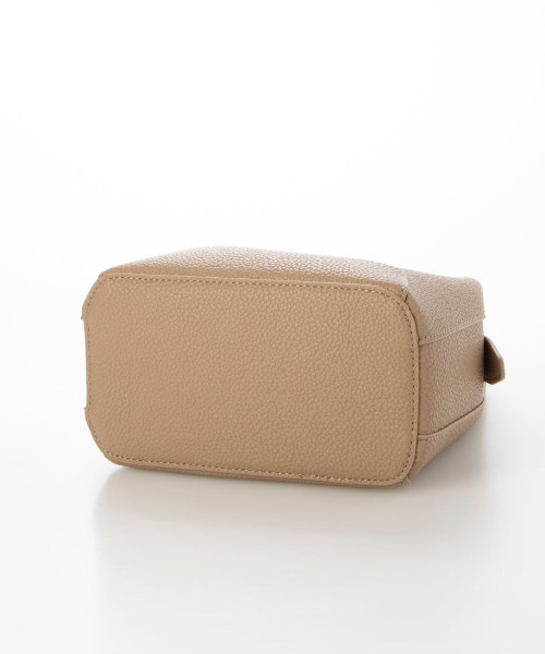 cache cache（カシュ カシュ）の「カシュカシュ cachecache / シボ合皮ミニバゲットバッグ（ショルダーバッグ・レディース・ブラック/シルバー/グリーン/ベージュ系その他・FREE）」の10枚目の写真