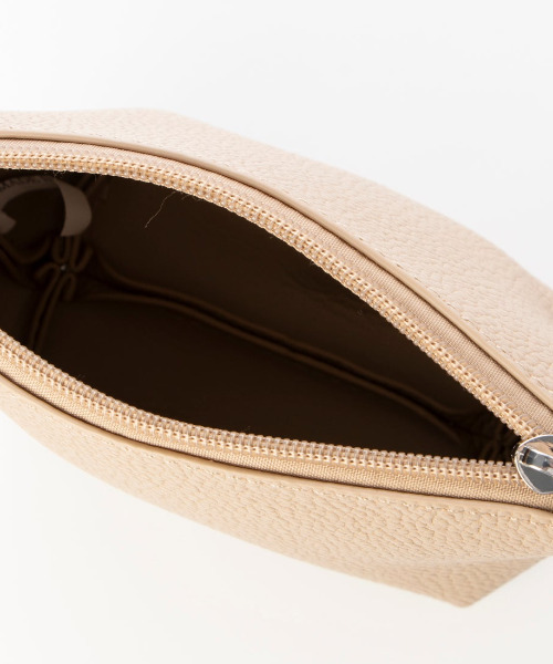 cache cache（カシュ カシュ）の「カシュカシュ cachecache / シボ合皮ミニバゲットバッグ（ショルダーバッグ・レディース・ブラック/シルバー/グリーン/ベージュ系その他・FREE）」の14枚目の写真