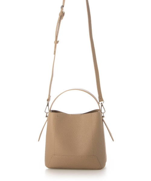 cache cache（カシュ カシュ）の「カシュカシュ cachecache / シボ合皮ミニバゲットバッグ（ショルダーバッグ・レディース・ブラック/シルバー/グリーン/ベージュ系その他・FREE）」の15枚目の写真