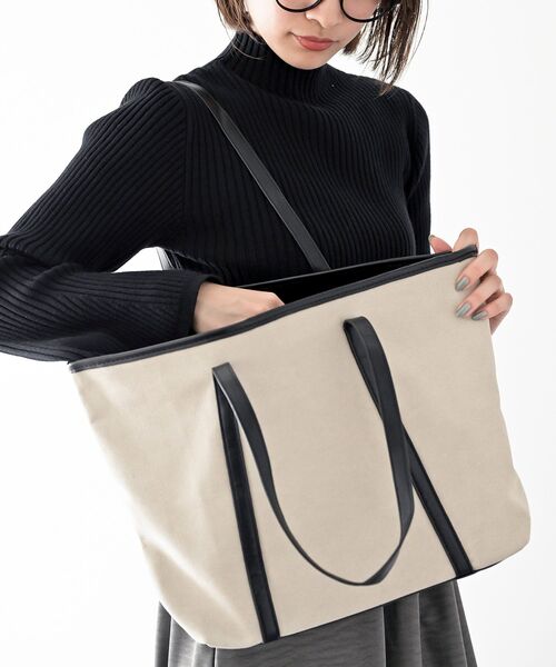 バイカラートートBAG（トートバッグ）｜rps（アールピーエス
