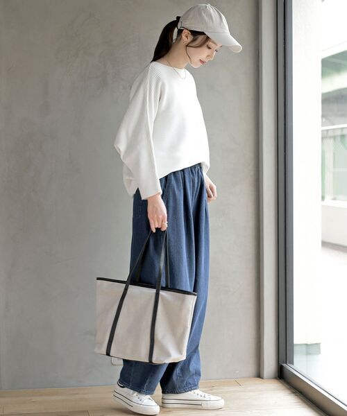 バイカラートートBAG（トートバッグ）｜rps（アールピーエス
