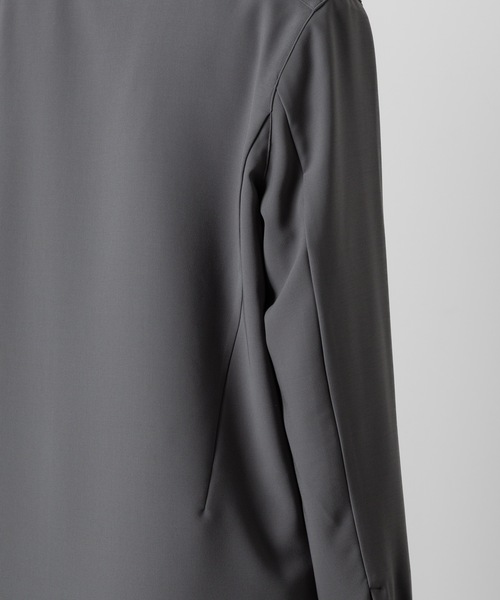 ATTACHMENT（アタッチメント）の「PE コンパクトツイル レギュラーカラードレスシャツ / PE COMPACT TWILL REGULAR COLLAR DRESS SHIRT（シャツ/ブラウス・メンズ・ブラック/ホワイト/グレー・1/2/3/4）」の13枚目の写真
