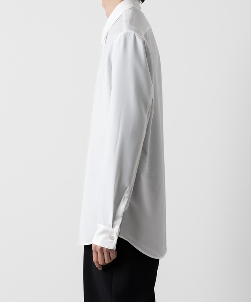 ATTACHMENT（アタッチメント）の「PE コンパクトツイル レギュラーカラードレスシャツ / PE COMPACT TWILL REGULAR COLLAR DRESS SHIRT（シャツ/ブラウス・メンズ・ブラック/ホワイト/グレー・1/2/3/4）」の18枚目の写真