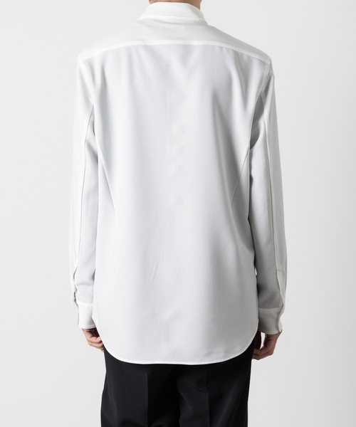 ATTACHMENT（アタッチメント）の「PE コンパクトツイル レギュラーカラードレスシャツ / PE COMPACT TWILL REGULAR COLLAR DRESS SHIRT（シャツ/ブラウス・メンズ・ブラック/ホワイト/グレー・1/2/3/4）」の19枚目の写真