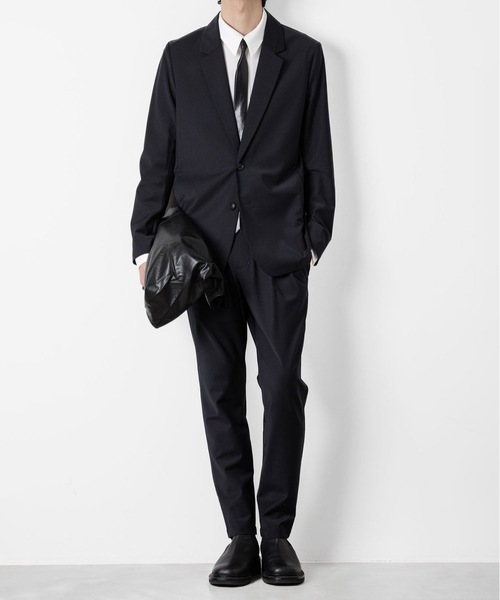 ATTACHMENT（アタッチメント）の「PE コンパクトツイル レギュラーカラードレスシャツ / PE COMPACT TWILL REGULAR COLLAR DRESS SHIRT（シャツ/ブラウス・メンズ・ブラック/ホワイト/グレー・1/2/3/4）」の4枚目の写真