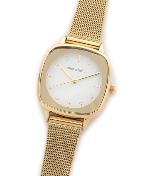 CUメッシュウォッチ（アナログ腕時計）｜niko and（ニコアンド）の
