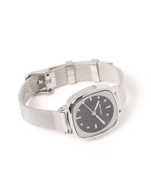 niko and...(ニコアンド)の「CUメッシュウォッチ(アナログ腕時計・レディース・ブラック/グリーン/レッド/グレー/イエロー・0)」の13枚目の写真