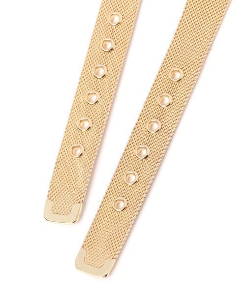 niko and...(ニコアンド)の「CUメッシュウォッチ(アナログ腕時計・レディース・ブラック/グリーン/レッド/グレー/イエロー・0)」の20枚目の写真